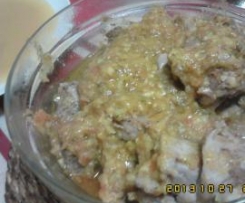 Rojões de porco a vapor