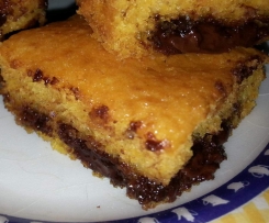 Variante de Bolo de cenoura com chocolate