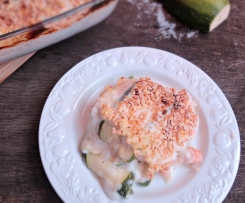 Lasanha de Bacalhau e Curgete