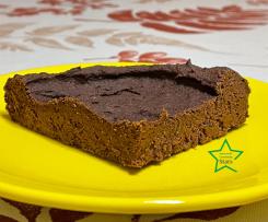 Brownie de abóbora e cacau 100%