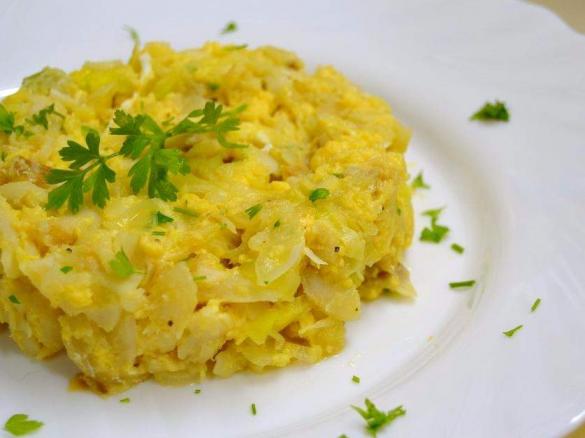 Bacalhau à Brás Light