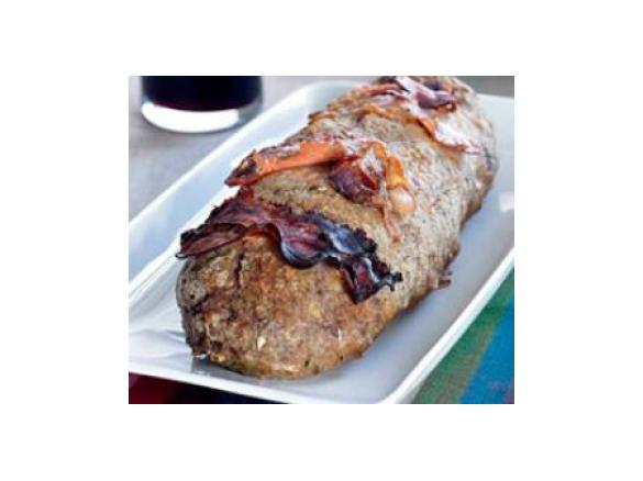 Rolo de carne recheado