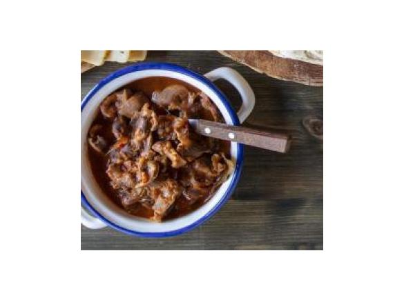 MOELAS estufadas com sangue de aves