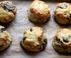 Bolinhos de Cogumelos e Cebolas Caramelizadas
