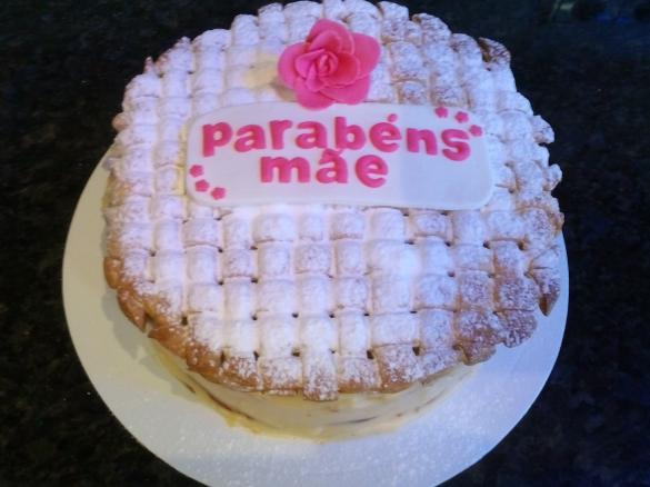 Bolo com aroma a ananás