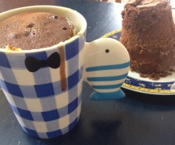 Bolo de chocolate no microndas