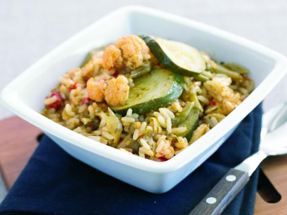 Arroz mediterrânico