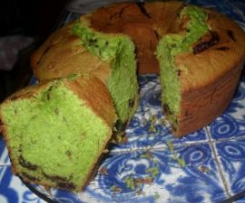 Bolo de espinafres/agriões