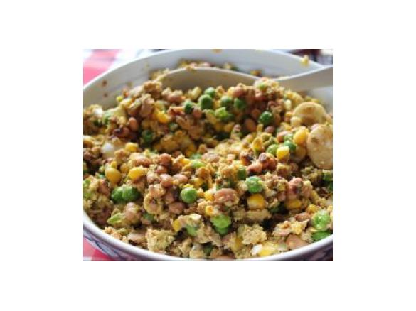 Salada russa cá de casa