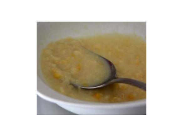 Sopa de Milho e Alho Francês