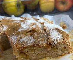 Bolo de Maçã e Canela