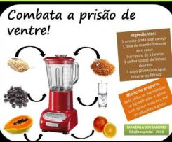 Suco combata a prisão de ventre