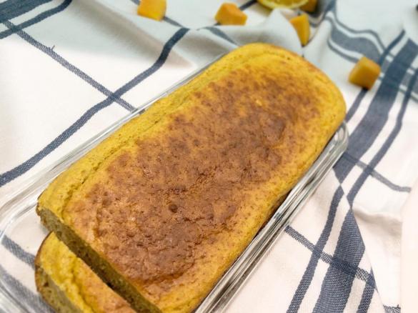 Bolo de abóbora, laranja e canela