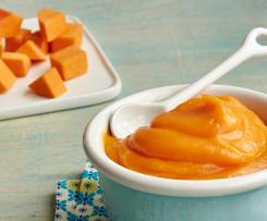 Sopa de Abóbora e Frango para bebés