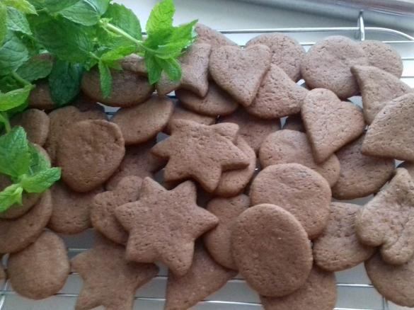 Variante Bolachas de chocolate