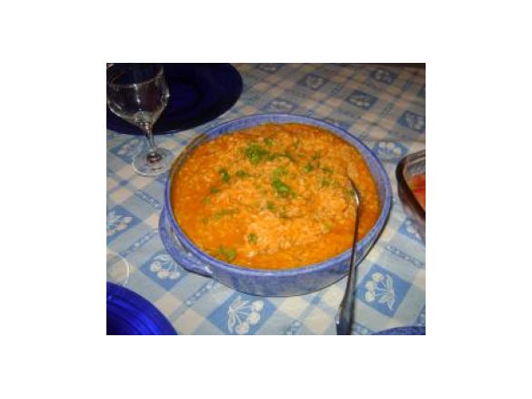 Arroz de lombos de Pescada