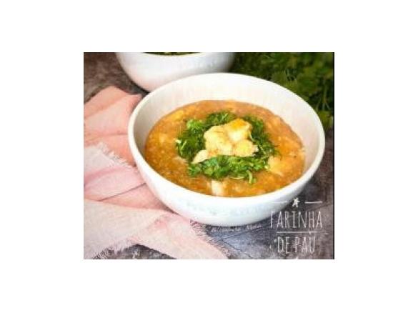 Farinha de pau de peixe