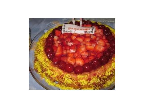 Bolo de fecula de batata