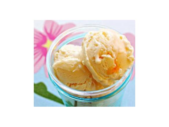 Gelado de Coco e Ameixa