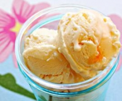 Gelado de Coco e Ameixa