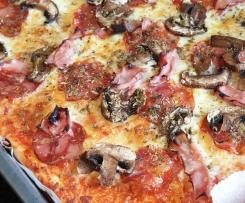 Massa de pizza com iogurte (sem levedar)