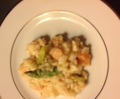 Risoto de camarão 