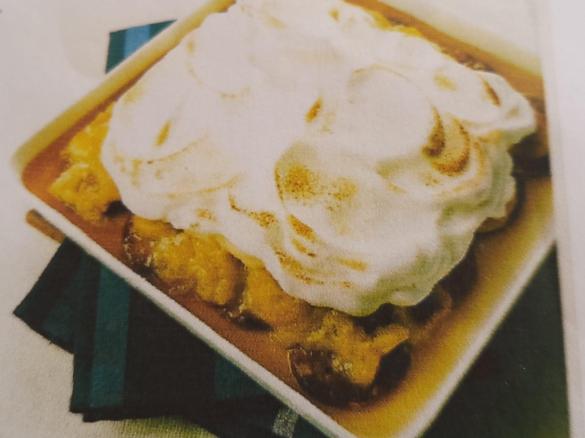Banana com merengue