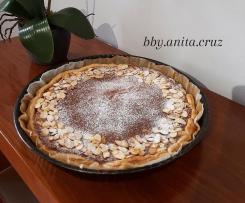 Tarte de amêndoa cremosa