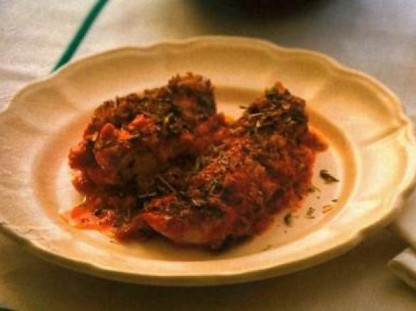 Peitos de frango pizzaiola