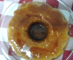 Pudim de papaia e manga