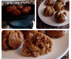 Bolinhos de Batata Doce Sem Gluten e frutos secos