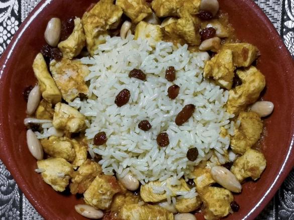 Frango ao estilo marroquino