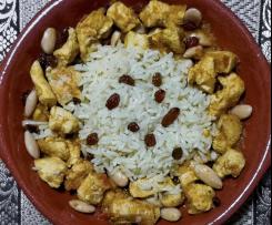 Frango ao estilo marroquino