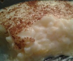 Arroz doce cremoso (sem ovos)