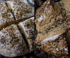 Pão de Soda e 6 Sementes