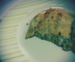 Bacalhau com espinafres em puré de batata