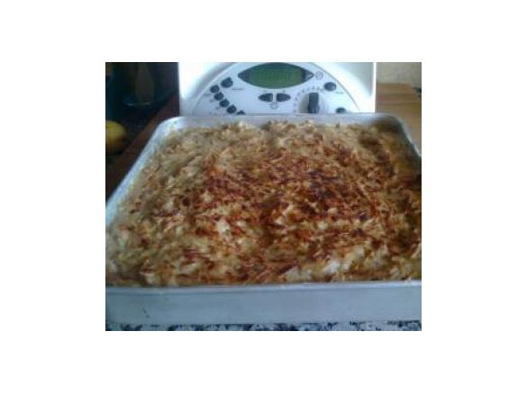 Atum com natas e camarão