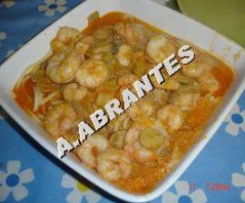 Fettuccine com Camarão