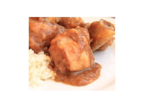 Frango com Cerveja e Sopa de Rabo de Boi