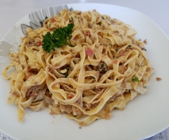 Massa tagliatelle á minha moda