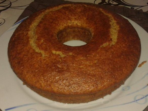 BOLO DE MAÇÃ E CANELA