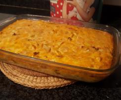 Tortilha de Frango (aproveitamento) - no FORNO