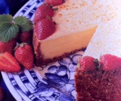 Cheesecake no forno com Natas Ácidas