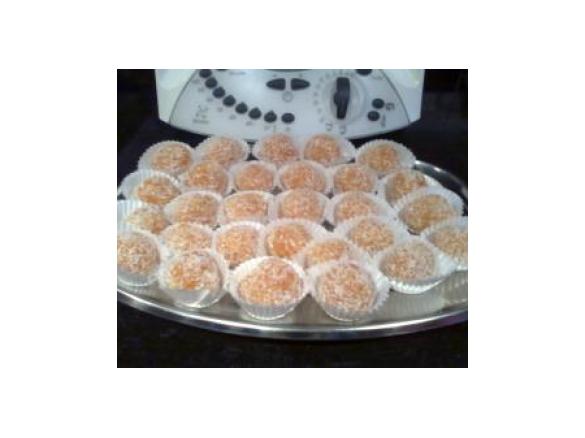 Bolinhos de cenoura e coco