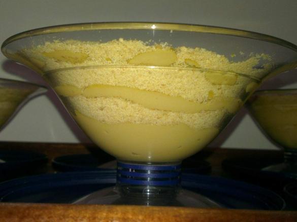 Creme de Caramelo com Bolacha