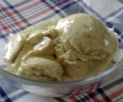 Gelado de Iogurte e Pistáchio