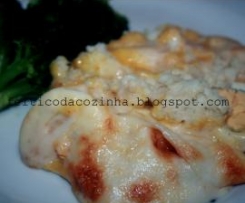 Empadão de Peixe com Puré de Cenoura