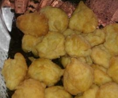 Sonhos de Natal com calda