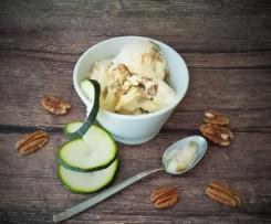 Gelado de Noz pecan com courgete