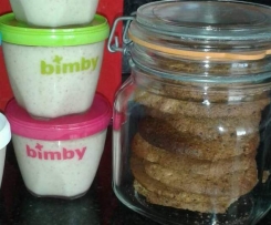 Bolachas com pepitas de chocolate ligth